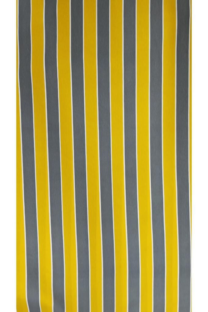 Balkon Perdesi Lüks 1.Sınıf Branda Kumaş EnxBoy Yağmur Geçirmez Kalın Bağcık Düğmeli Balkon Brandası 340 x 240 - Sarı Gri
