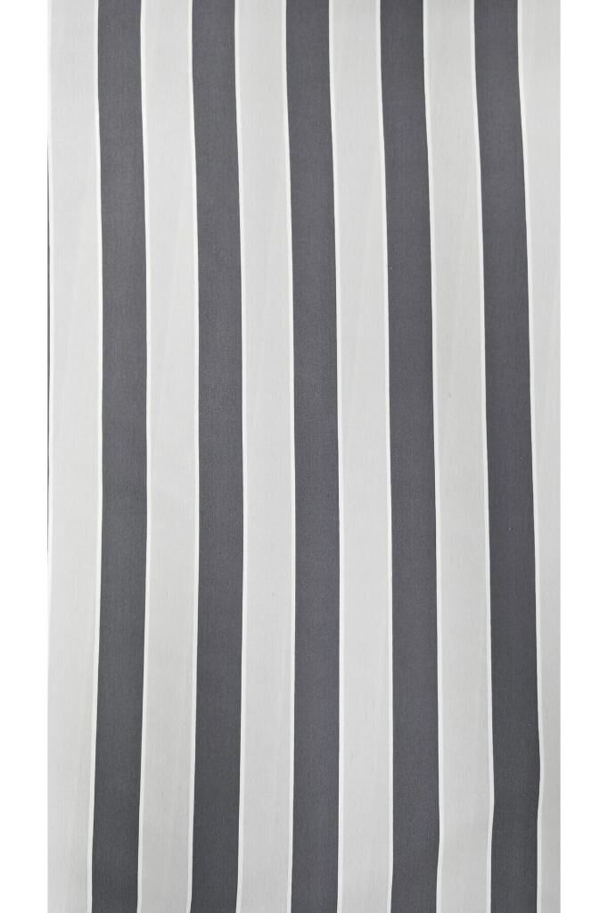 Balkon Perdesi Lüks 1.Sınıf Branda Kumaş EnxBoy Yağmur Geçirmez Kalın Bağcık Düğmeli Balkon Brandası KOYU GRİ - 260 x 250