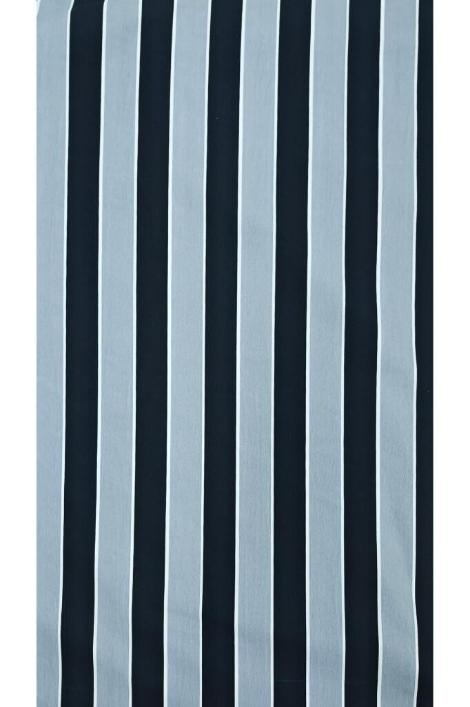 Balkon Perdesi Lüks 1.Sınıf Branda Kumaş EnxBoy Yağmur Geçirmez Kalın Bağcık Düğmeli Balkon Brandası Siyah Gri - 180 x 230